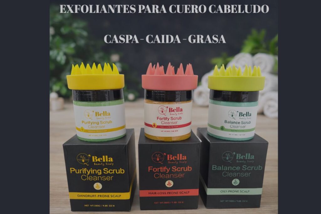 exfoliantes para caspa